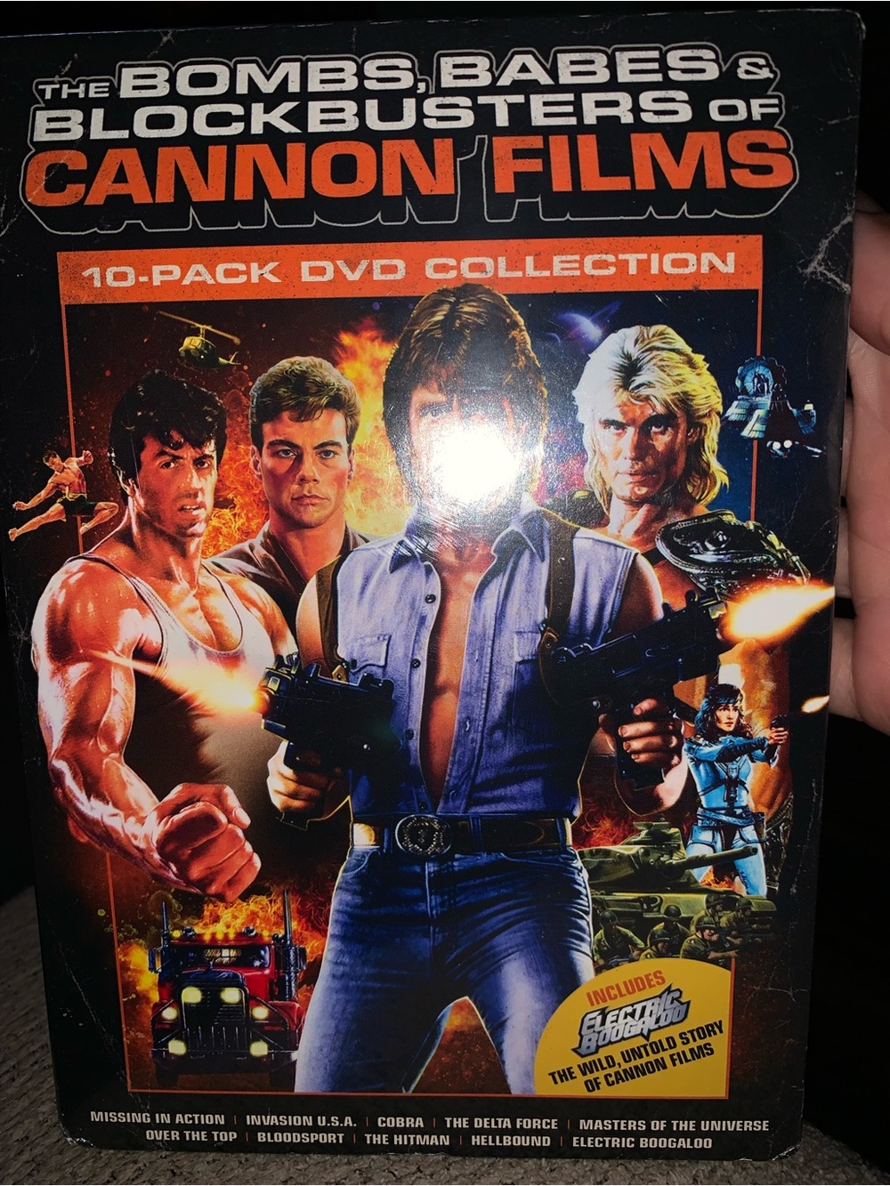 Cannon films 10 pack DVD collection babes blockbuster FACTORY SEALED
